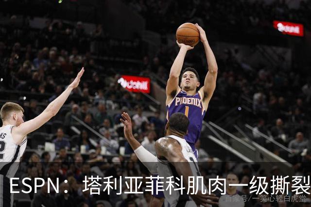 ESPN：塔利亚菲科肌肉一级撕裂，至少缺席世界杯前两场小组赛